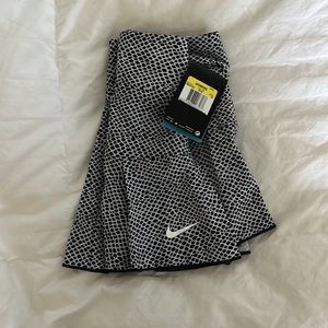 Nike Dri-Fit Tennis Skirt, SZ SMALL, Black & White, NWT